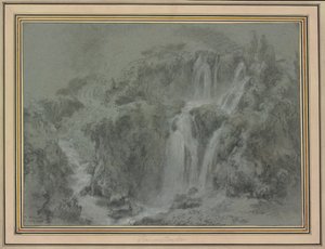 ティヴォリの滝 作： François Boucher