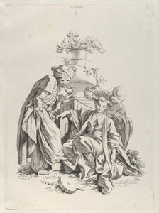 『五感』より「触覚」 作： François Boucher