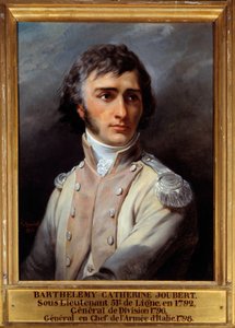 少尉の制服を着たバルテルミー・ジュベール（1769 - 1799）の肖像 作： Francois Bouchot