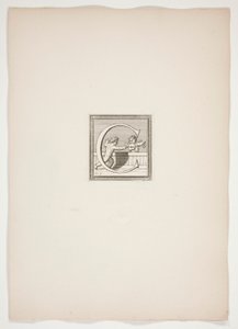 C モノグラム with Putti 作： Francois Chauveau
