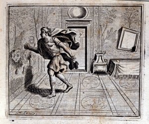 ホロスコープです。ジャン・ド・ラ・フォンテーヌ（1621-95）の寓話集。フランソワ・ショーボー（1613-1676）によるイラスト。1728年の版。 作： Francois Chauveau