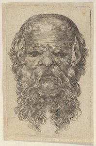 Divers Masques、ca. 1635-45。 作： Francois Chauveau