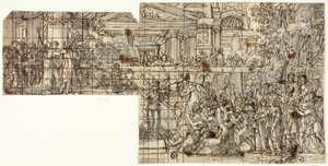 アレクサンダーの凱旋 作： Francois Chauveau