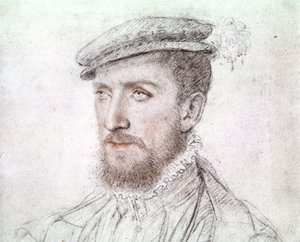 ガスパール・ド・コリニー（1519-1572）（デッサン 作： François Clouet