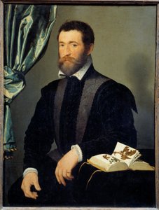 薬屋の肖像 ピエール・キュート (1519-apres 1588) フランソワ・クリュエ (1515-1572) の絵画 1562年日。0,91x0,7 m - 薬屋ピエール・クテ（1519- ca1588）の肖像。フランソワ・クリュエ（1515-1572）の絵画 作： François Clouet