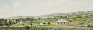 パリ郊外の駅、1846年 作： Francois Debret