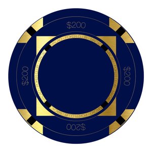 ポーカーチップ , 2015, デジタル 作： Francois Domain