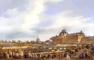 8月29日、パリで国家警備隊に旗を掲げるルイ・フィリップ 作： Francois Dubois