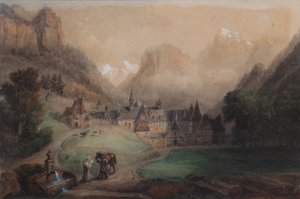 ラ・グランド・シャルトルーズ 1869年 （水彩・紙）