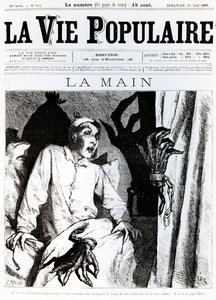 ハンド、「ラ・ヴィ・ポピュレール」の表紙、1885