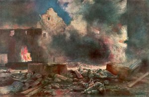 1918年7月18日、1926年、フランスのマリジーとヌイイサンフロントの間のレッサード農場。 作： Francois Flameng