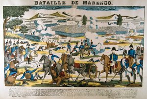 1800年6月13日、マレンゴの戦い 作： Francois Georgin