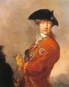 ヴェンツェル・アントン・フルスト・カウニッツ＝リートベルク公爵の肖像（油彩・キャンバス） 作： Francois Giuseppe Casanova