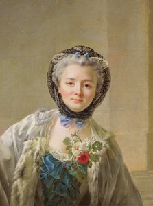 ドルエー夫人の肖像（c.1732-c.1815）c.1758