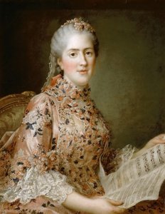 ソフィー王女（フランス）1734-1782 作： Francois Hubert Drouais