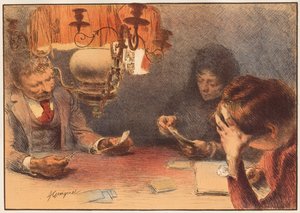 ランプ、1899年。 作： Francois Joseph Guiguet