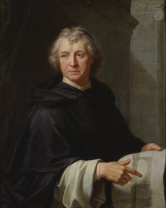 修道士フランソワロマンの肖像 作： Francois Jouvenet