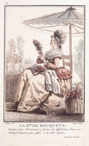 M. de des Bouquets、1786年 作： Francois Louis Joseph Watteau