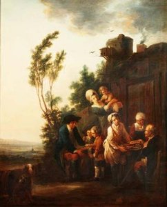ペドラー 作： Francois Louis Joseph Watteau