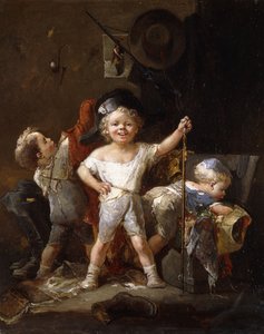 ドレスアップ、 作： Francois Louis Lanfant de Metz