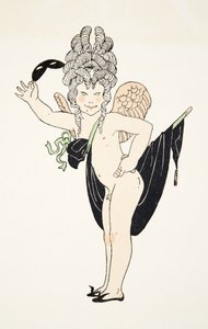 Personages de Comedie、pub の天使。 1922年（ステンシルプリント） 作： Francois Louis Schmied