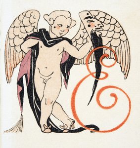 キューピッド、パブ。 1922（ステンシルを印刷） 作： Francois Louis Schmied