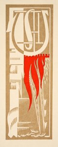 AeschylusによるProméthéeEnchaînéのグラフィックイラスト、パブ。 1941（ステンシルプリント） 作： Francois Louis Schmied