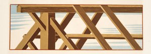 AeschylusによるProméthéeEnchaînéのグラフィックイラスト、パブ。 1941（ステンシルプリント） 作： Francois Louis Schmied
