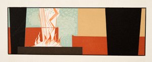 AeschylusによるProméthéeEnchaînéのグラフィックイラスト、パブ。 1941（ステンシルプリント） 作： Francois Louis Schmied