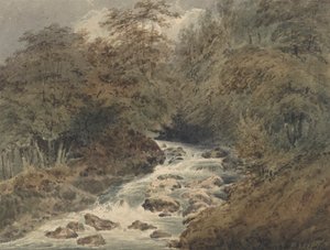 渓流 作： Francois Louis Thomas Francia