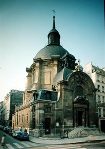 サントマリー神殿、1632-34 作： Francois Mansart