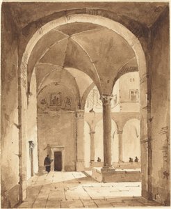 回廊 作： Francois Marius Granet