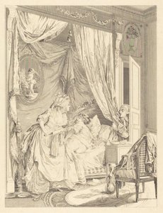 挫折 作： Francois Nicolas Barthelemy Dequevauviller after Nicolas Lavreince