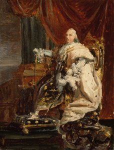 ルイ18世、1816-18年頃（油彩・カンヴァス）