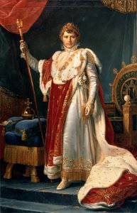 ナポレオン・ボナパルト（1769-1821）（帆布に油彩） 作： Baron François Pascal Simon Gérard