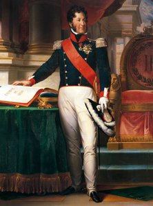 ルイ=フィリップ・ドルレアンの肖像（パリ 作： Baron François Pascal Simon Gérard