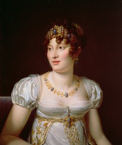 キャロライン・ミュラの肖像 作： Francois Pascal Simon Gerard