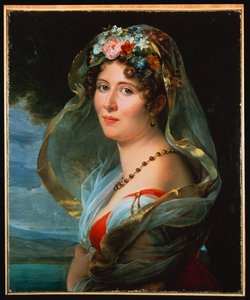 コンスタンス・オスリンスカ・ルビエンスカの肖像 作： Francois Pascal Simon Gerard