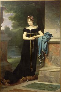 マリー・ワレフスカ伯爵夫人の肖像、1786～1817年頃。 1810年。 作： Francois Pascal Simon Gerard