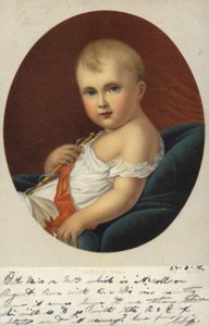 Roi de Rome（色付きのリトグラフ） 作： Francois Pascal Simon Gerard