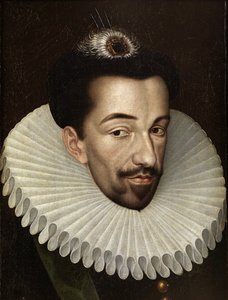 フランス・アンリ3世の肖像 作： François Quesnel