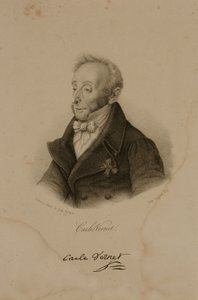 アントワーヌCharles Horace Vernet、通称Carle Vernet（1758-1836） 作： Francois Seraphin Delpech