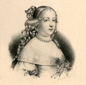 マリー・テレーズ・ドートリッヒ、1717-1780、c1830。 作： Francois Seraphin Delpech