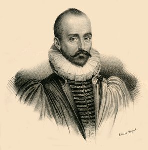 はちみつ。 de Montaigne、1533-1592、c1830。 作： Francois Seraphin Delpech
