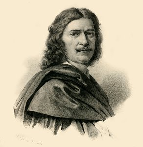 ニコラ・プッサン、1594-1665、c1830。 作： Francois Seraphin Delpech