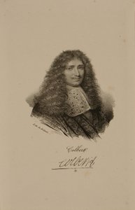 ジャン・バティスト・コルベールの肖像（1619-83） 作： Francois Seraphin Delpech