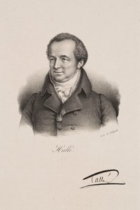 カール・ハレの肖像 作： Francois Seraphin Delpech