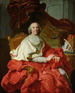 アンドレ・エルキュル・ド・フルーリ（1653-1743）1728 作： Francois Stiemart