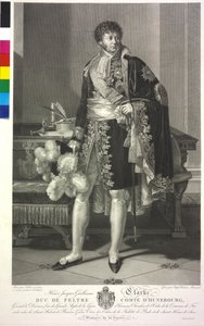 フェルトル・クラーク公爵（エッチング） 作： Francois Xavier Fabre