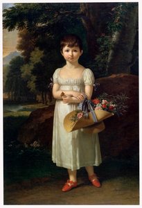 18世紀後半または19世紀初頭のアメリアオギンスキーの肖像 作： Francois Xavier Fabre